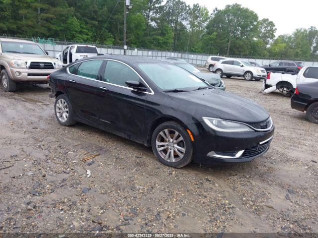  Salvage Chrysler 200