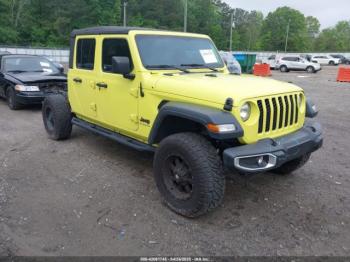  Salvage Jeep Gladiator