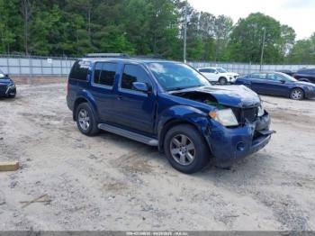  Salvage Nissan Pathfinder