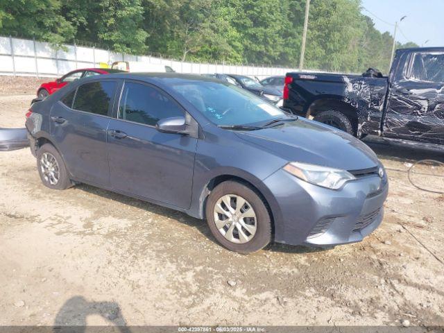  Salvage Toyota Corolla