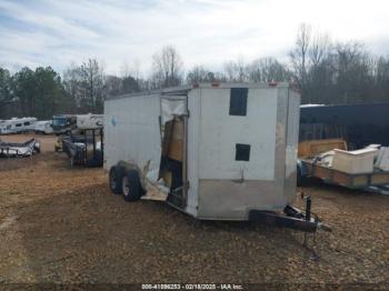  Salvage Freedom 7x16ta3 Trailer