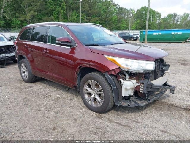  Salvage Toyota Highlander