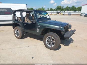  Salvage Jeep Wrangler