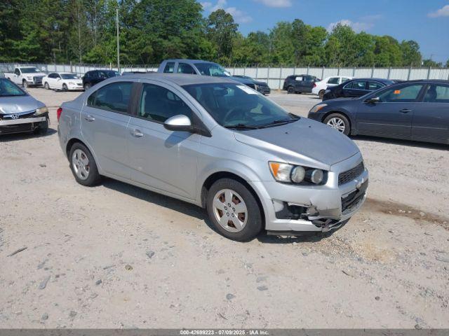  Salvage Chevrolet Sonic