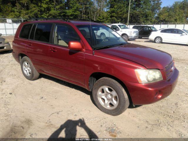  Salvage Toyota Highlander
