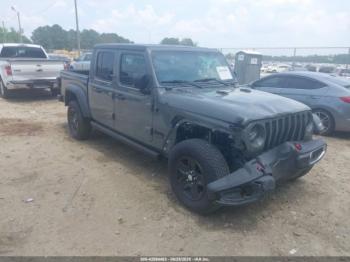  Salvage Jeep Gladiator