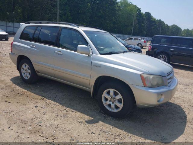  Salvage Toyota Highlander