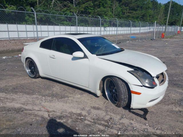  Salvage INFINITI G35