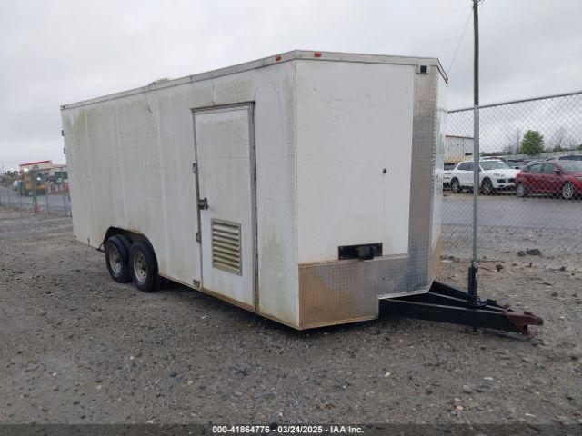  Salvage D And A Custom 8.5x20ta5 Enclosed Traile