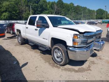  Salvage Chevrolet Silverado 2500