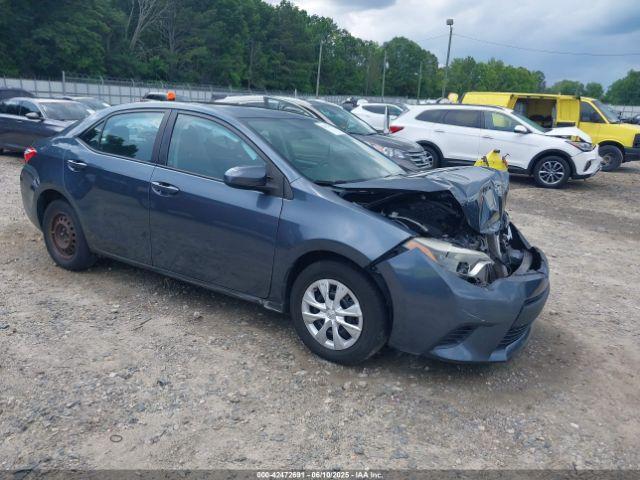  Salvage Toyota Corolla