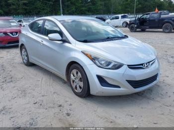  Salvage Hyundai ELANTRA