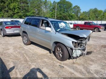  Salvage Toyota Highlander