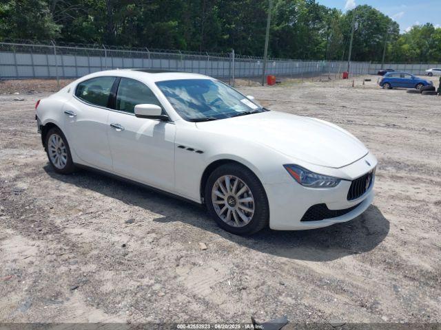  Salvage Maserati Ghibli