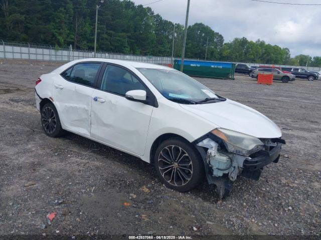  Salvage Toyota Corolla