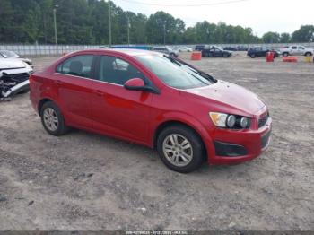  Salvage Chevrolet Sonic