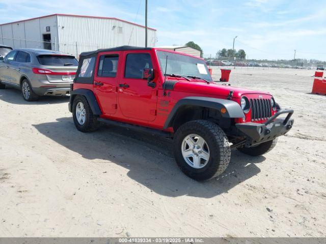  Salvage Jeep Wrangler