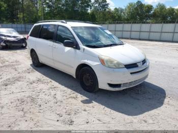  Salvage Toyota Sienna