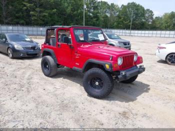  Salvage Jeep Wrangler