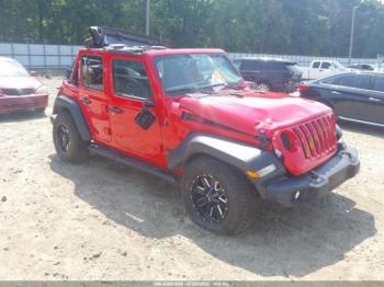  Salvage Jeep Wrangler