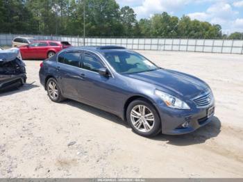  Salvage INFINITI G37x