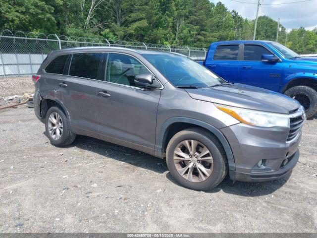  Salvage Toyota Highlander