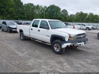  Salvage Chevrolet Silverado 2500