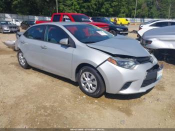  Salvage Toyota Corolla