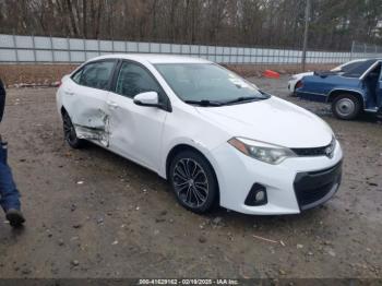  Salvage Toyota Corolla