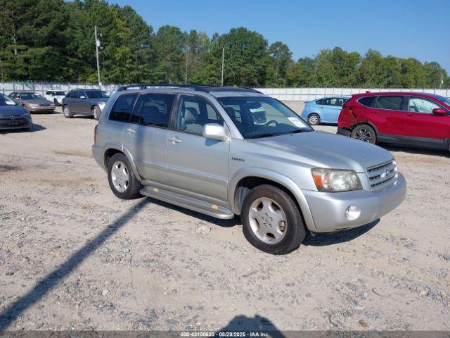 Salvage Toyota Highlander