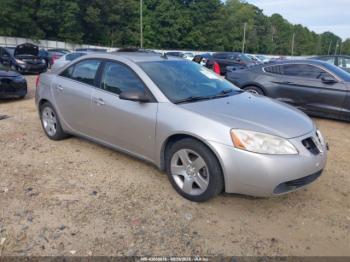  Salvage Pontiac G6