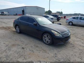  Salvage INFINITI G37x