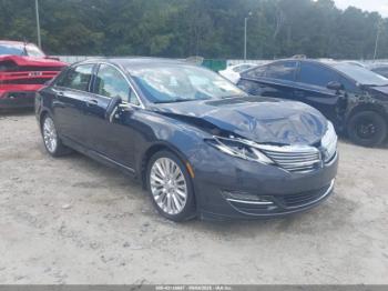  Salvage Lincoln MKZ