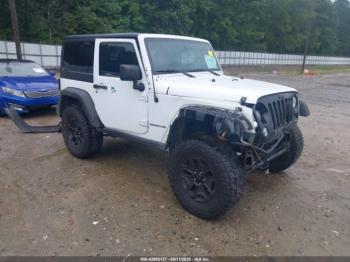  Salvage Jeep Wrangler
