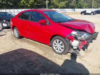  Salvage Toyota Corolla