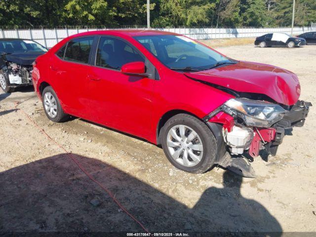  Salvage Toyota Corolla