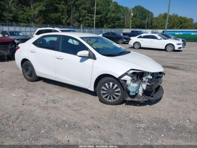  Salvage Toyota Corolla