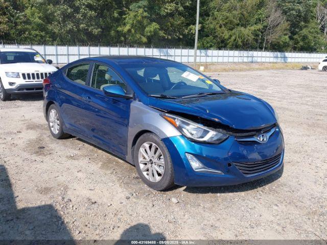  Salvage Hyundai ELANTRA