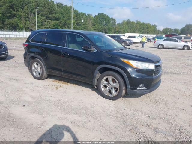  Salvage Toyota Highlander