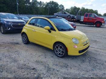  Salvage FIAT 500c