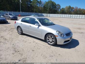  Salvage INFINITI G35