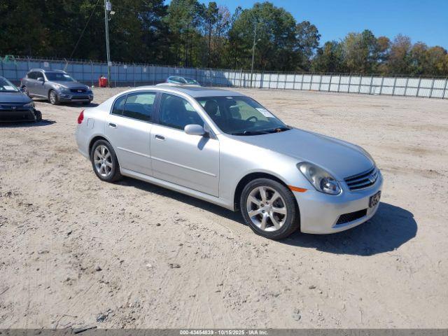  Salvage INFINITI G35