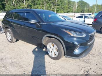  Salvage Toyota Highlander