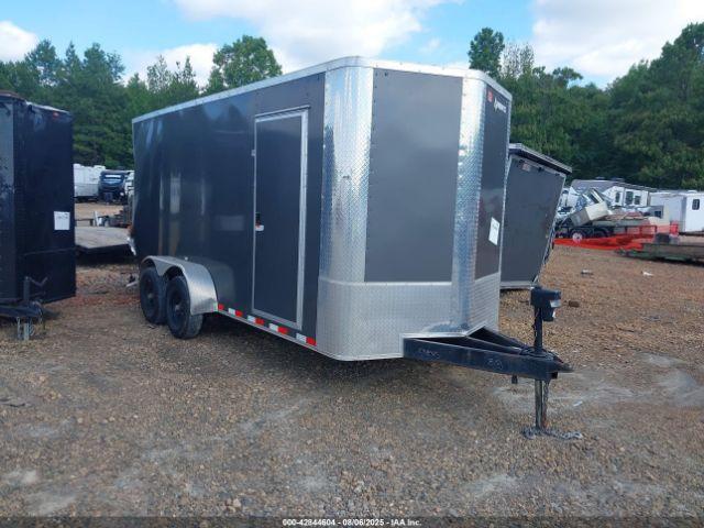  Salvage Arising Industries 7x16 Enclosed