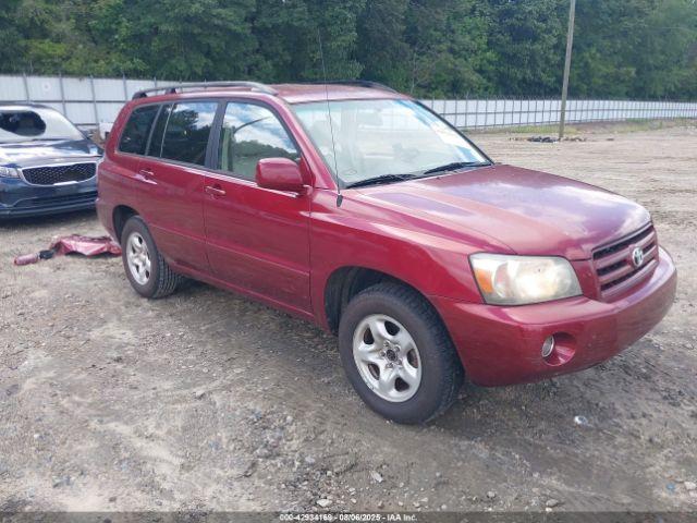  Salvage Toyota Highlander
