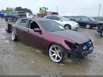  Salvage INFINITI G37x