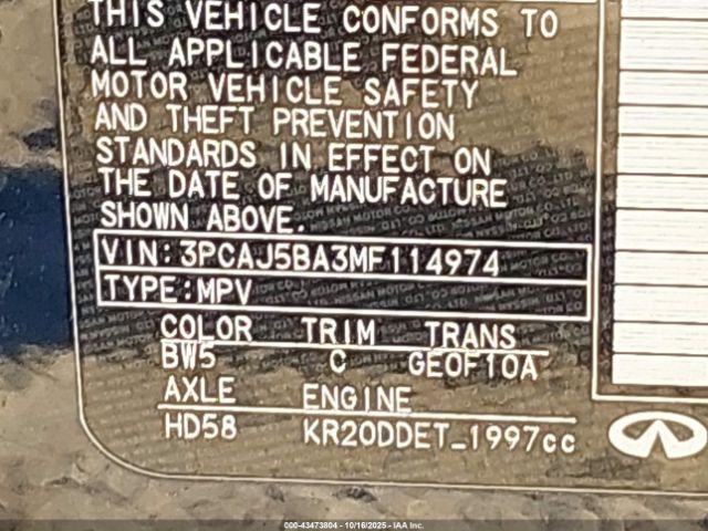 INFINITI Qx Luxe Image 11