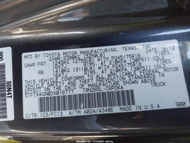 Toyota Tacoma Prerunner Image 3