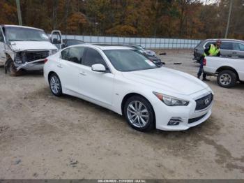  Salvage INFINITI Q50
