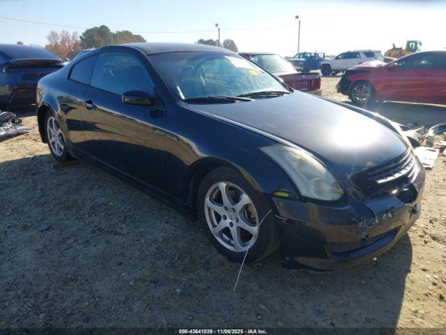  Salvage INFINITI G35